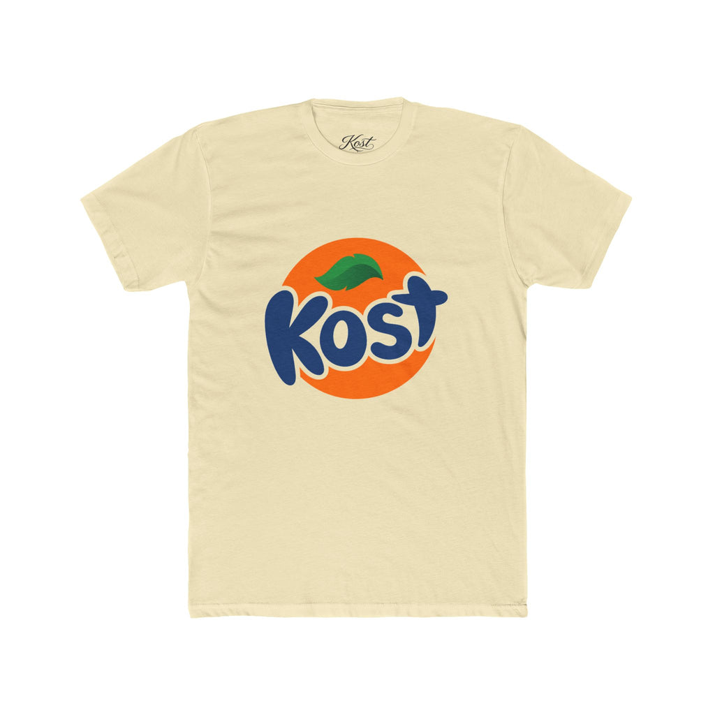 Kost Orange Logo Tee — Retro Citrus Graphic T-Shirt