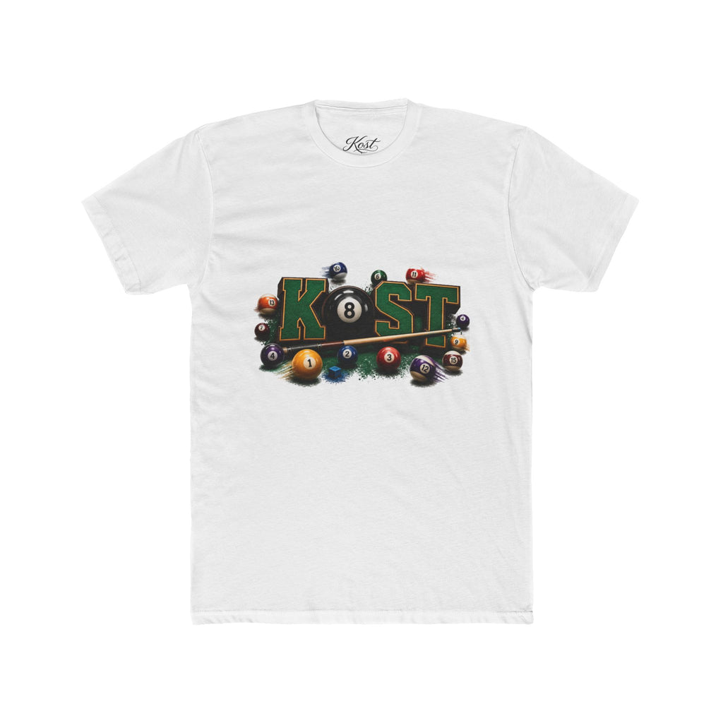 Pool Balls KOST Crew Tee — Billiards Graphic T-Shirt