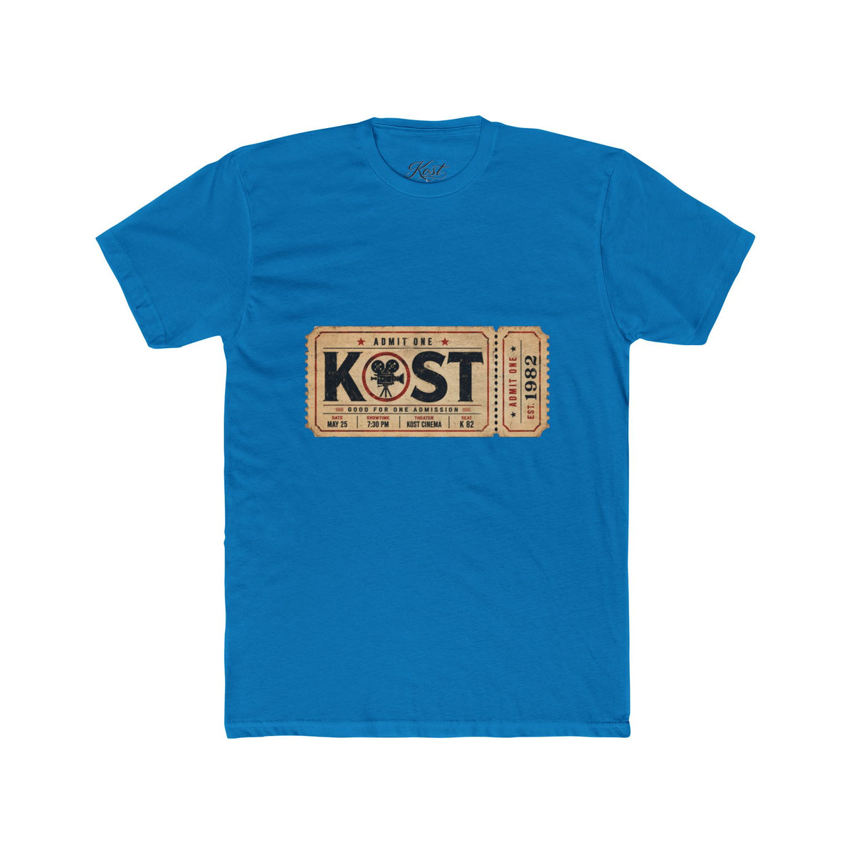 KØST Retro Ticket Graphic T-Shirt