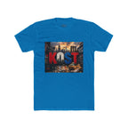 KOST Cityscape Graphic Tee — Red, White & Blue Urban Skyline T-Shirt