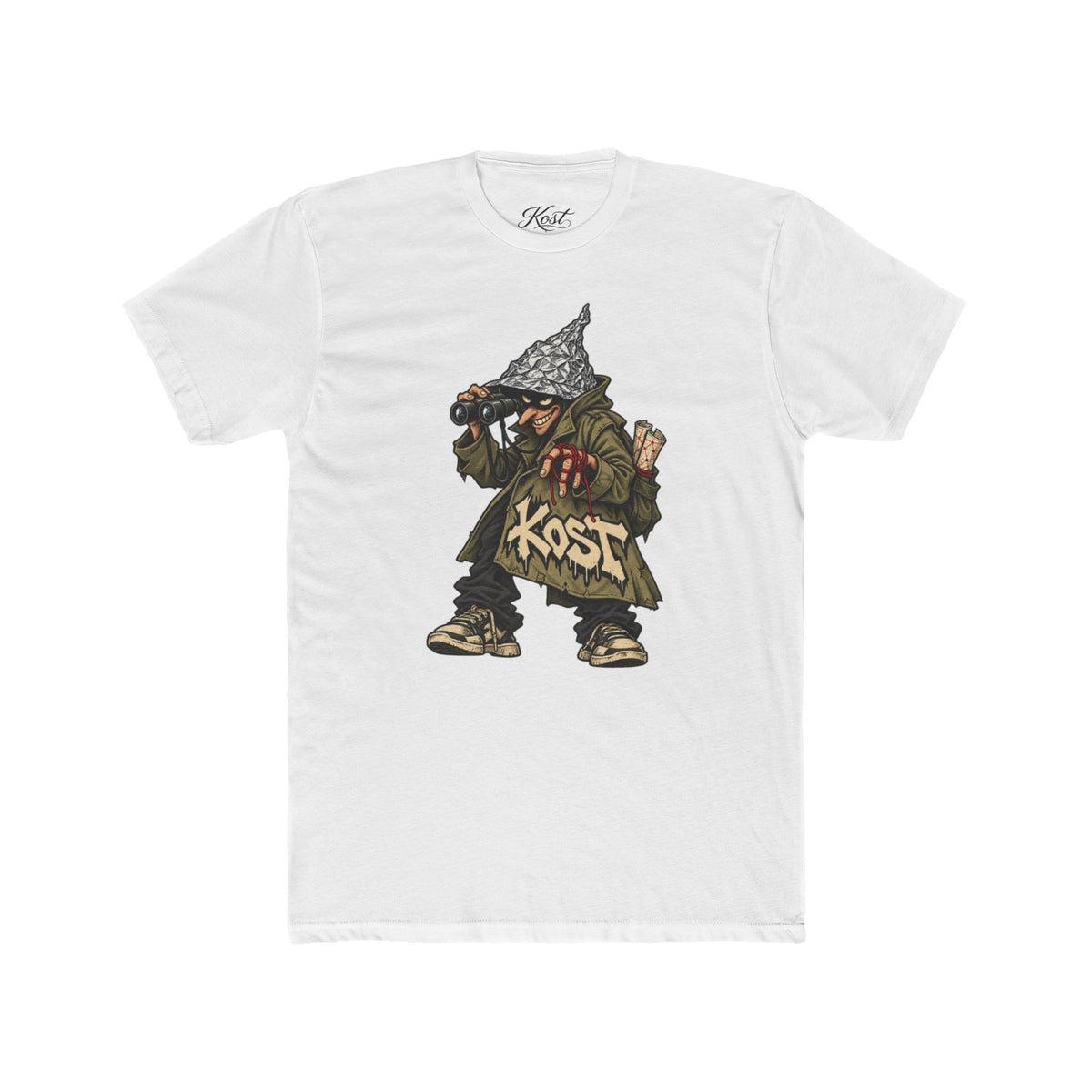Street Gnome Graphic Tee — 'Kost' Urban Gnome Illustration