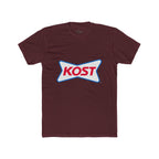 KOST Logo Tee — Retro Red & Blue Graphic T-Shirt
