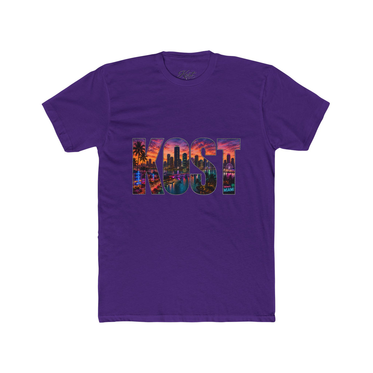 KOST Skyline Tee — Vintage Sunset City Graphic T-Shirt