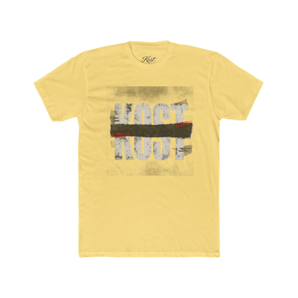 Lost & Found Distressed Tee — Vintage 'LOST' Graphic Crew Shirt