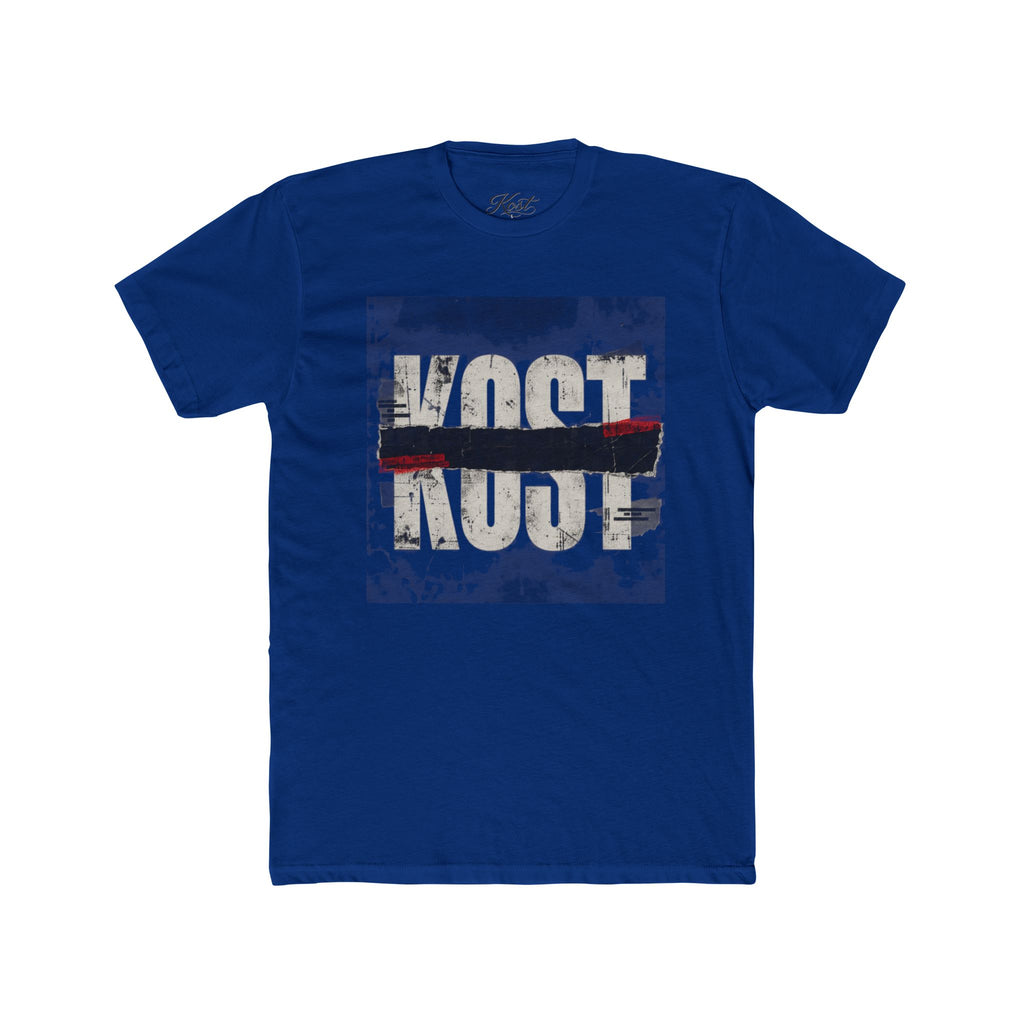 Lost & Found Distressed Tee — Vintage 'LOST' Graphic Crew Shirt