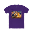 KOST Sunset Palm Tee — Vintage Radio Call Letters Beach T-Shirt