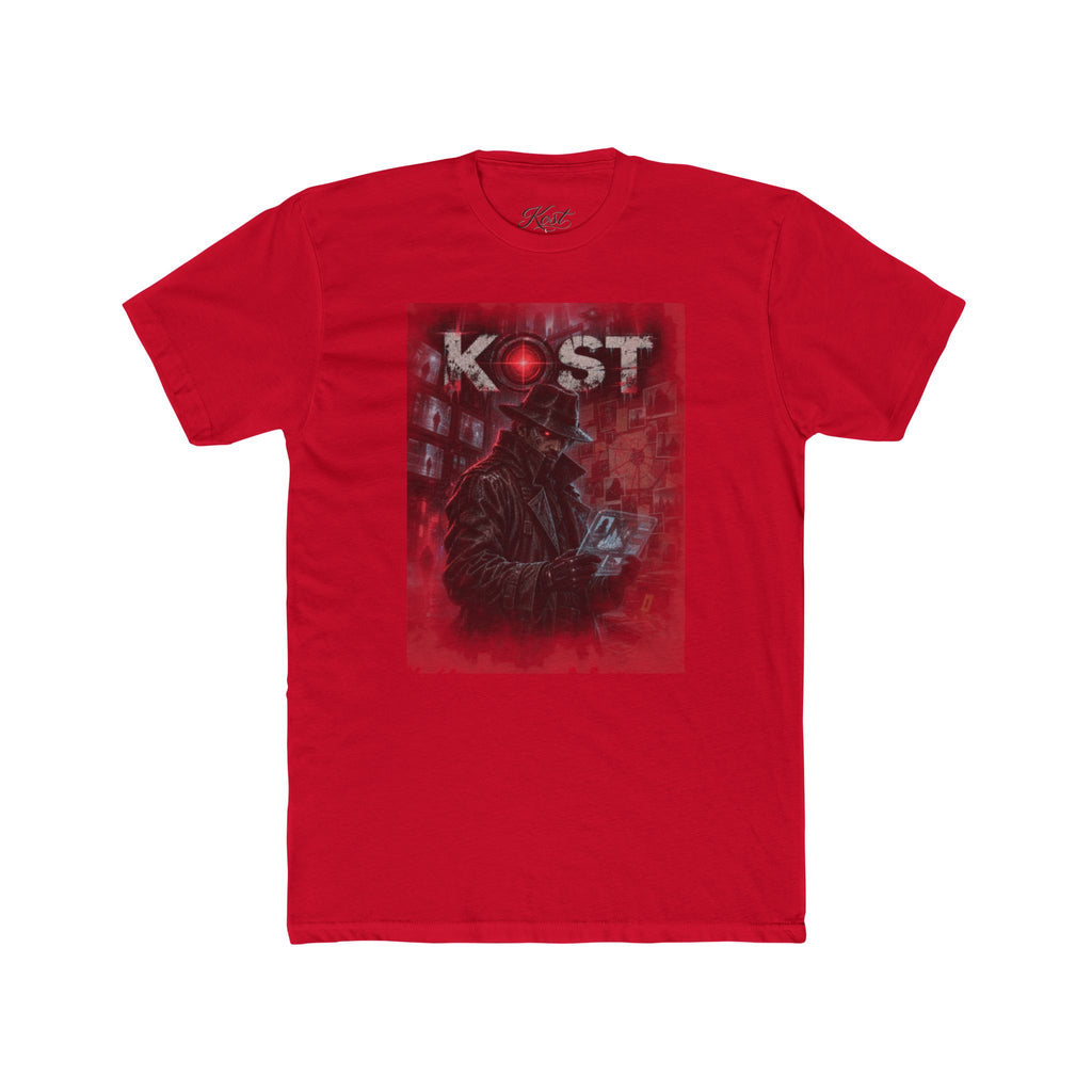 Kost Gothic Figure Tee — Dark Vaporwave Art T-Shirt