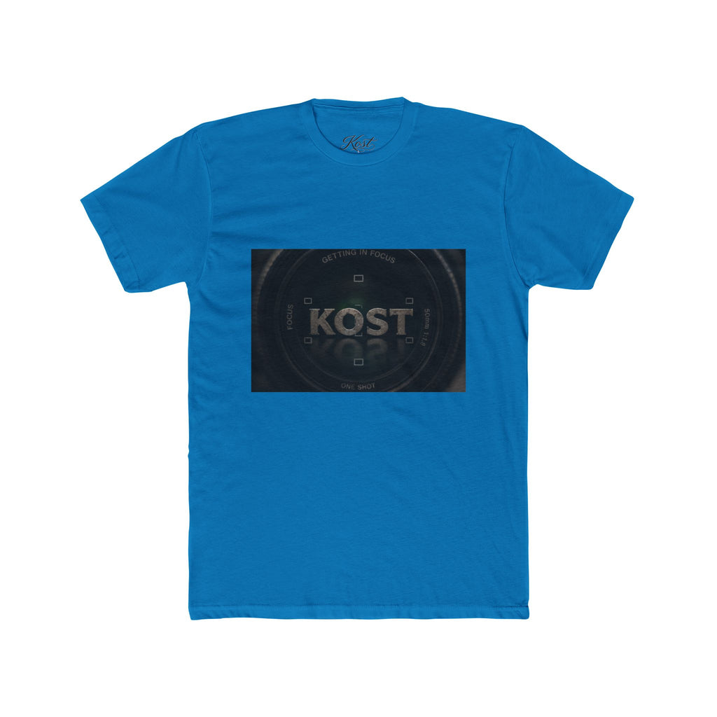 KOST Logo Tee — Minimalist Black Graphic Cotton T‑Shirt