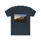 KOST Sunset Hollywood Sign Photo Tee — Vintage LA Skyline Graphic T-Shirt