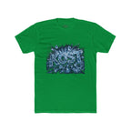KOST Abstract Blue Graphic Cotton Crew Tee