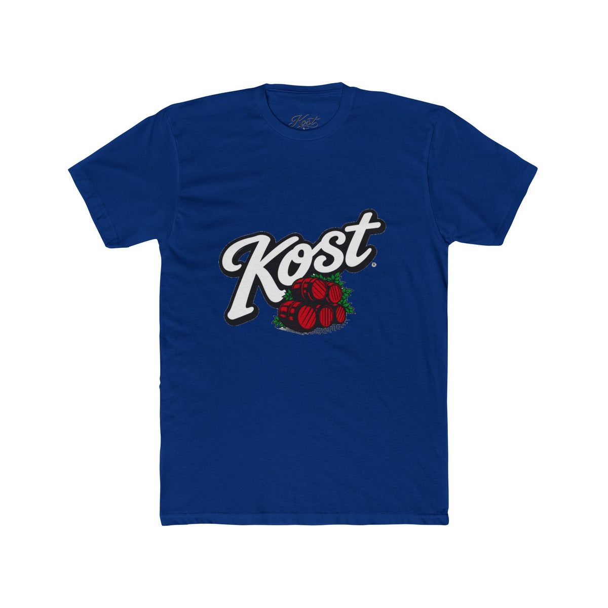 Kost Script Logo T‑Shirt with Strawberry Graphic
