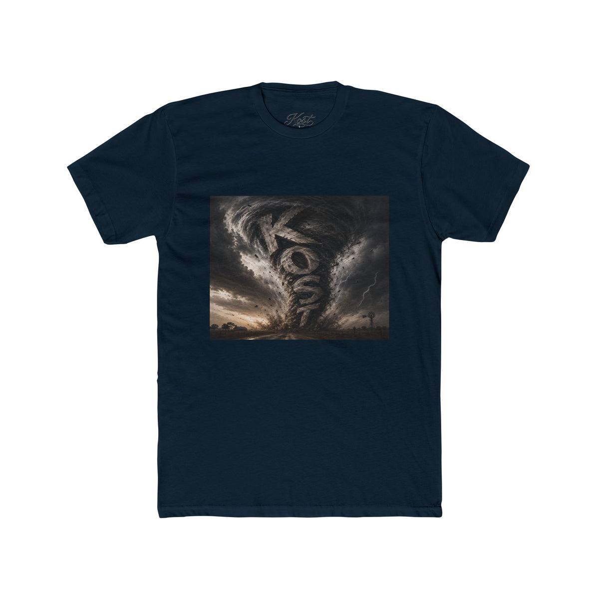 Surreal Storm Cloud Cotton Crew Tee