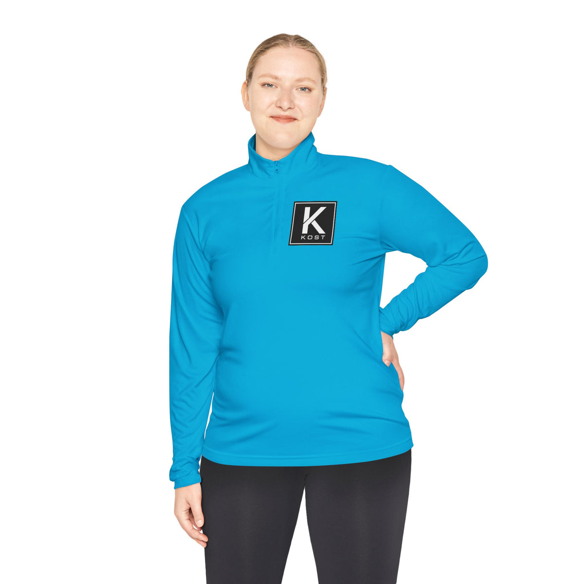 Kost Crown Logo Quarter-Zip Pullover