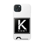 KOST Logo Phone Case with Card Holder