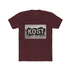 KOST Graphic T-Shirt – Distressed Black and White Streetwear Tee