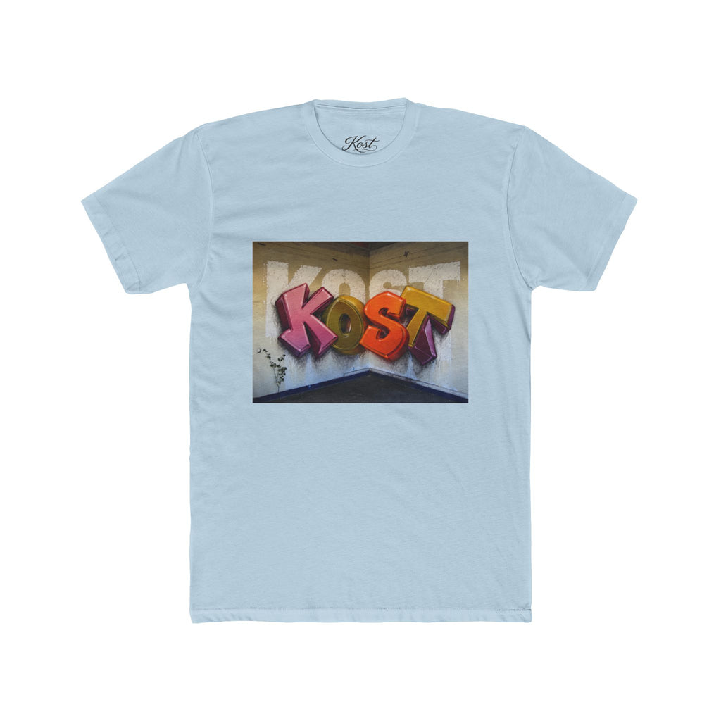 Graffiti "KOST" Street Art T‑Shirt — Bold Urban Lettering Tee