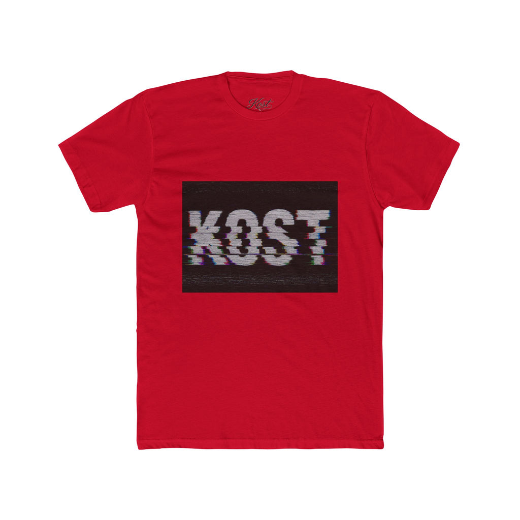 KOST Glitch Logo Tee — Retro Vaporwave Graphic T‑Shirt