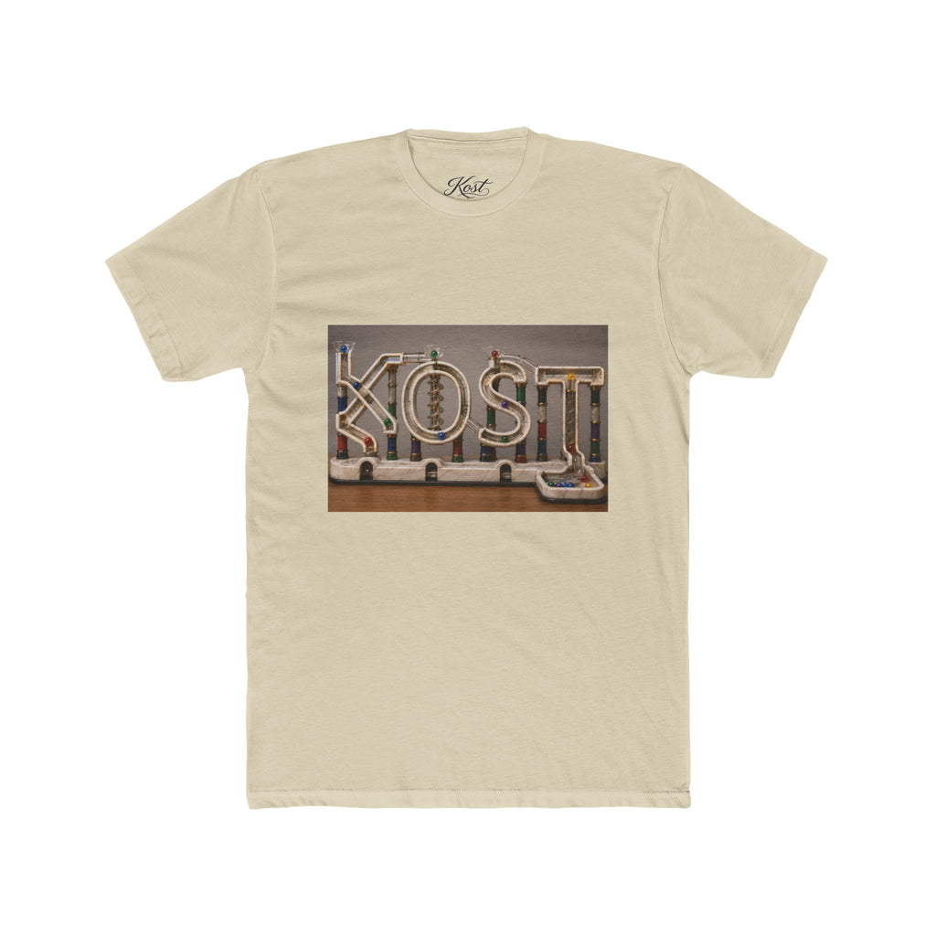 KOST Neon Sign Graphic Tee — Vintage Industrial Urban Shirt