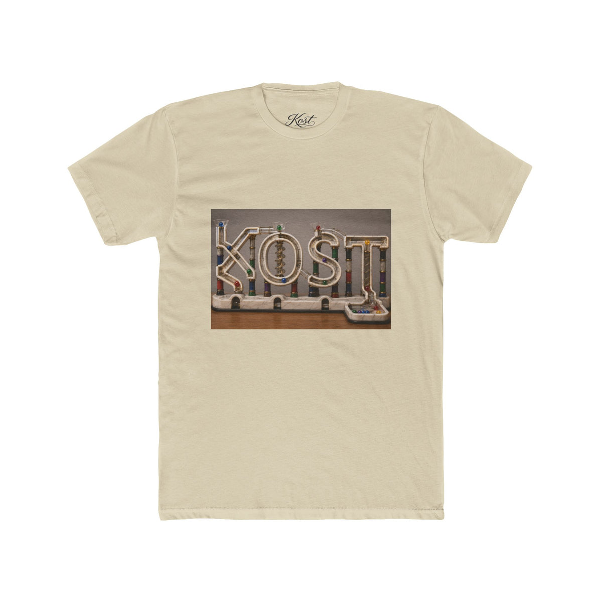 KOST Neon Sign Graphic Tee — Vintage Industrial Urban Shirt