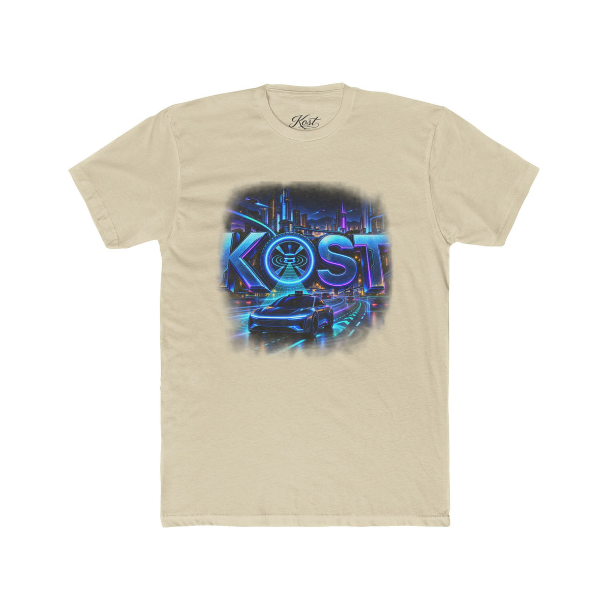 KOSI Neon Cyberpunk Graphic T-Shirt