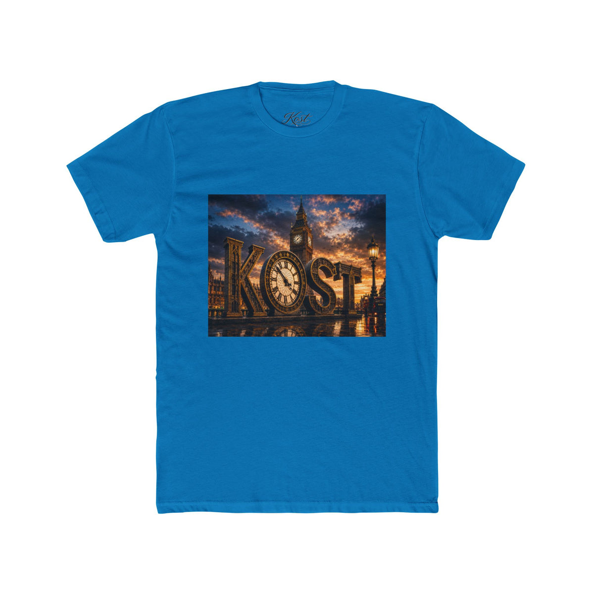 KOST London Clockscape T‑Shirt — Sunset Cityscape Graphic Tee