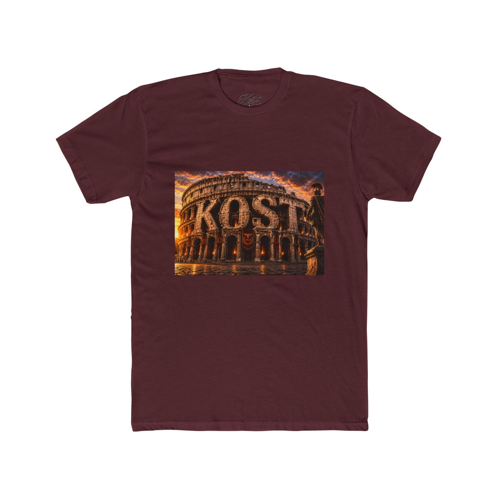 KOST Coliseum Graphic Tee — Vintage Roman Architecture Sunset T-Shirt