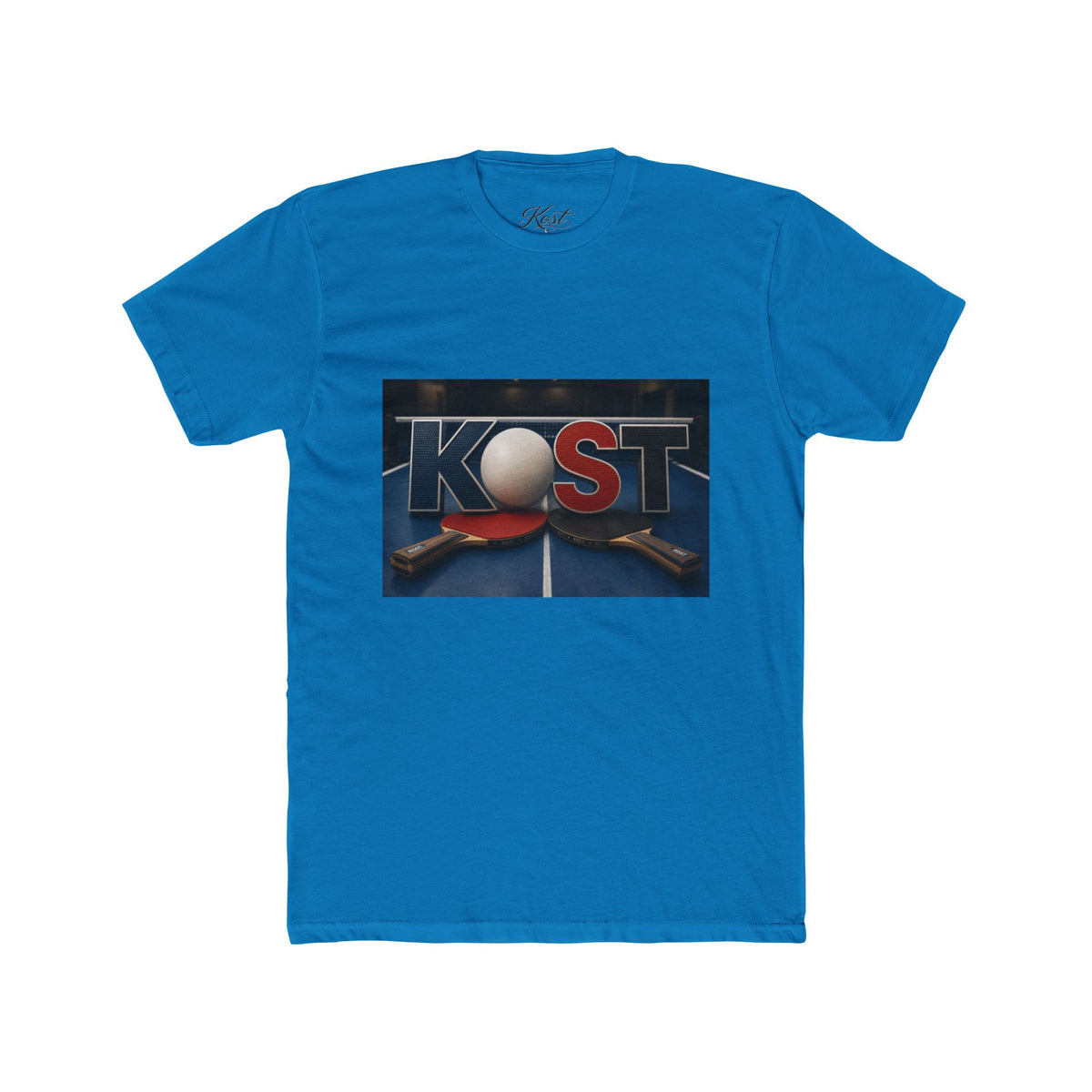 Table Tennis Crew Tee — KOST Paddle & Ball Graphic