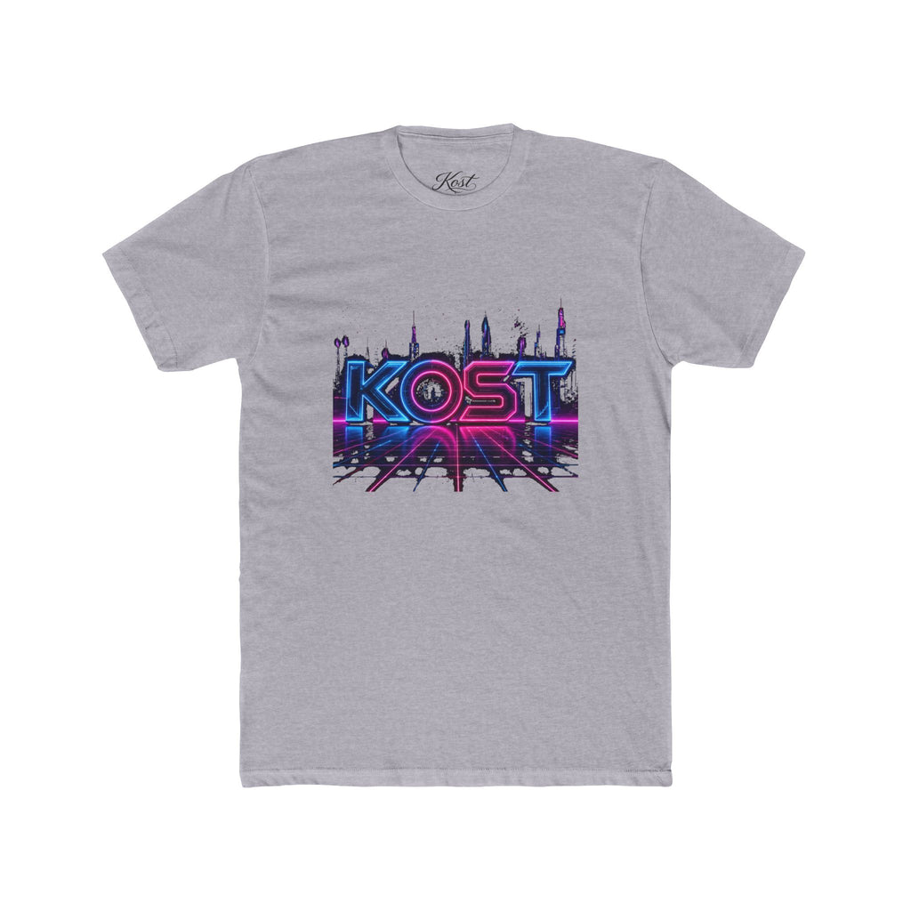 KOST Neon City Graphic Tee — Retro Synthwave Urban Streetwear