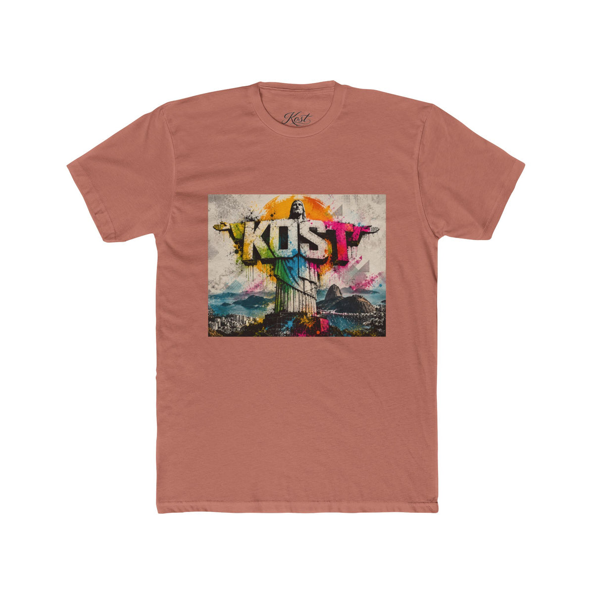 KOST Graffiti City T‑Shirt — Colorful Urban Skyline Tee