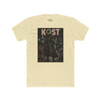 KOST Gothic Black Art Tee — Dark Vintage Band-Style Graphic T-Shirt