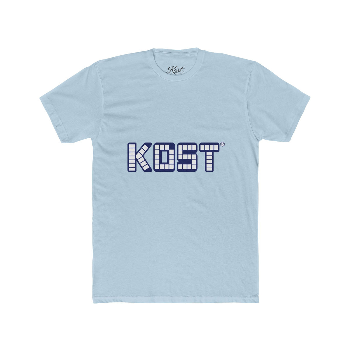 KOST® Retro Grid Logo Tee - Graphic Cotton T-Shirt