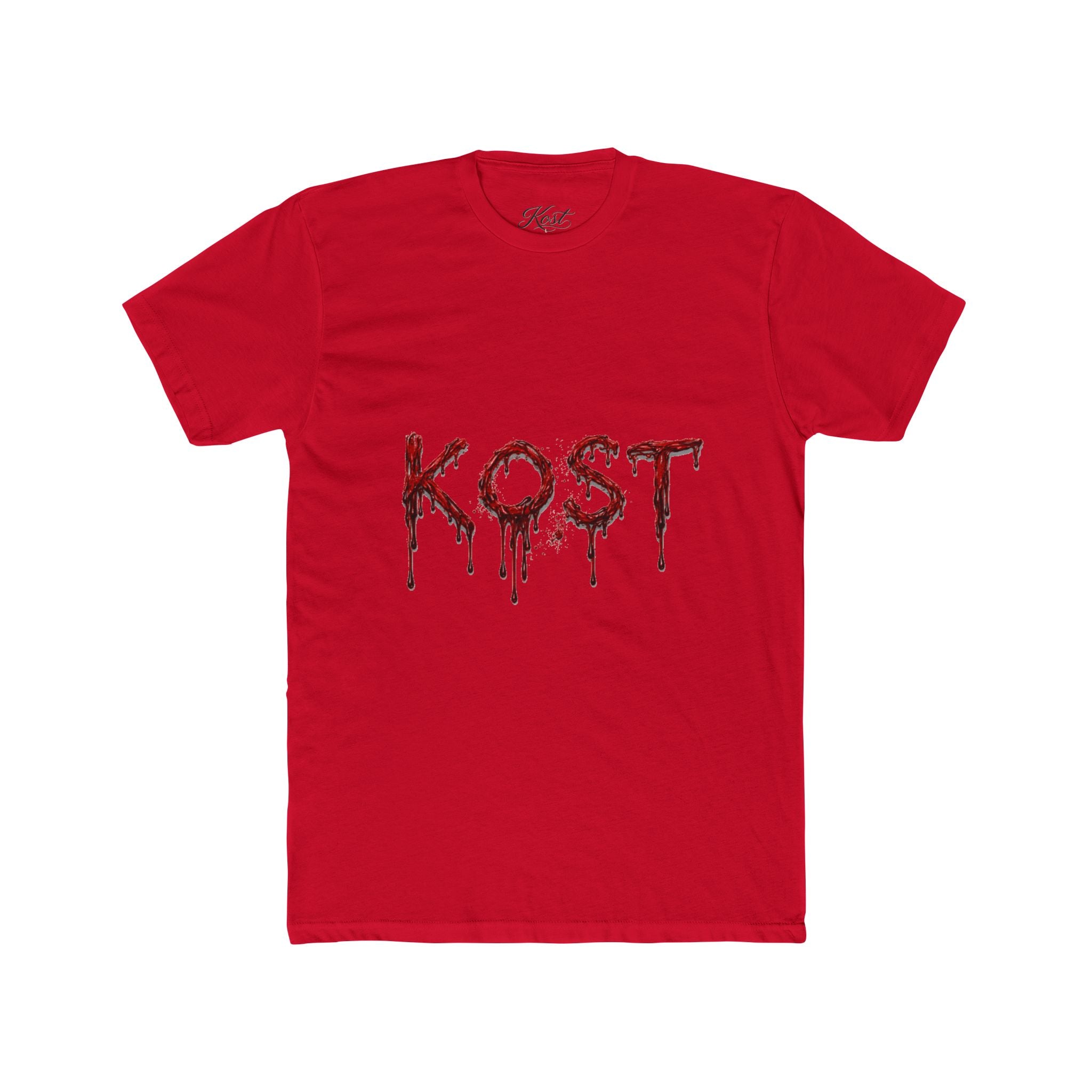KOST Drip Logo Tee — Horror-Inspired Graphic T-Shirt