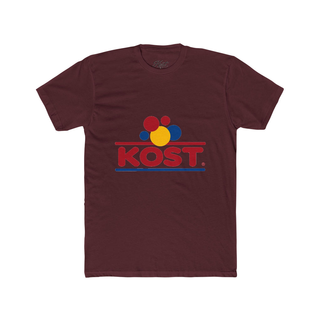 KOST Colorful Logo Cotton Crew T-Shirt