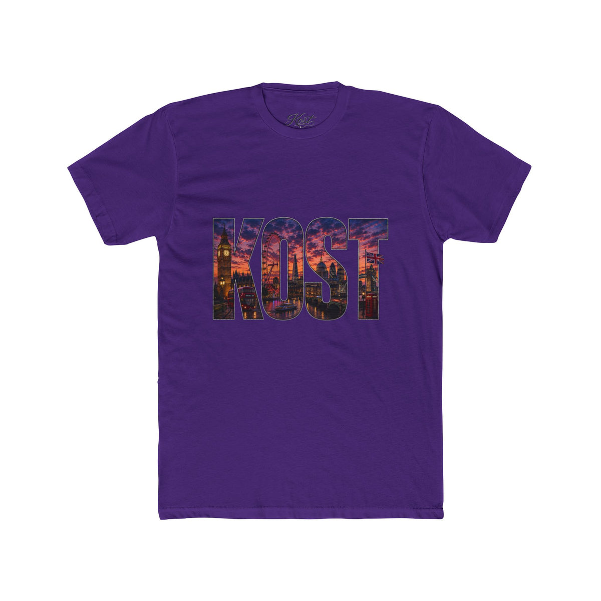 KOST City Skyline Graphic Tee — Urban Photo-Print Crew T-Shirt