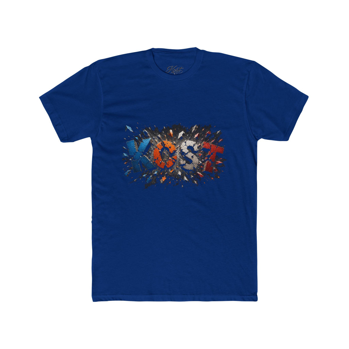 Abstract Color Splash Graphic T-Shirt