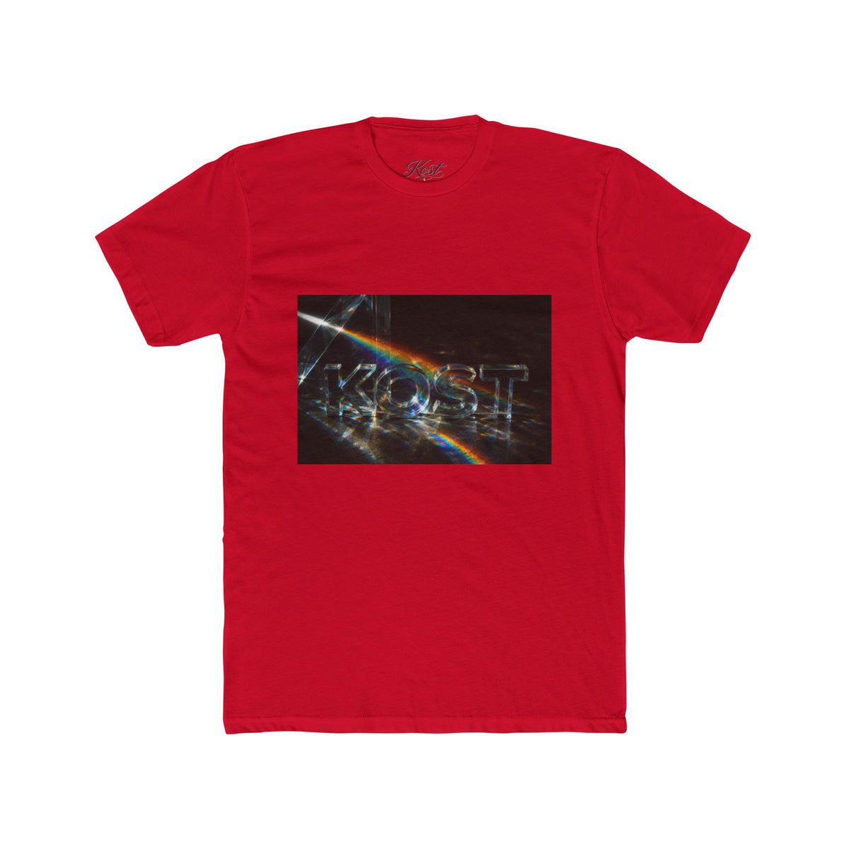 Abstract Rainbow Distortion Graphic T-Shirt