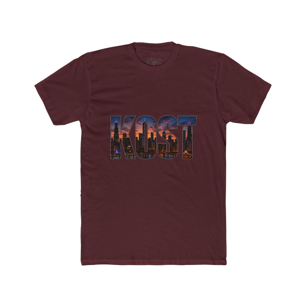 KOST City Skyline Tee — Urban Nightscape Graphic T-Shirt