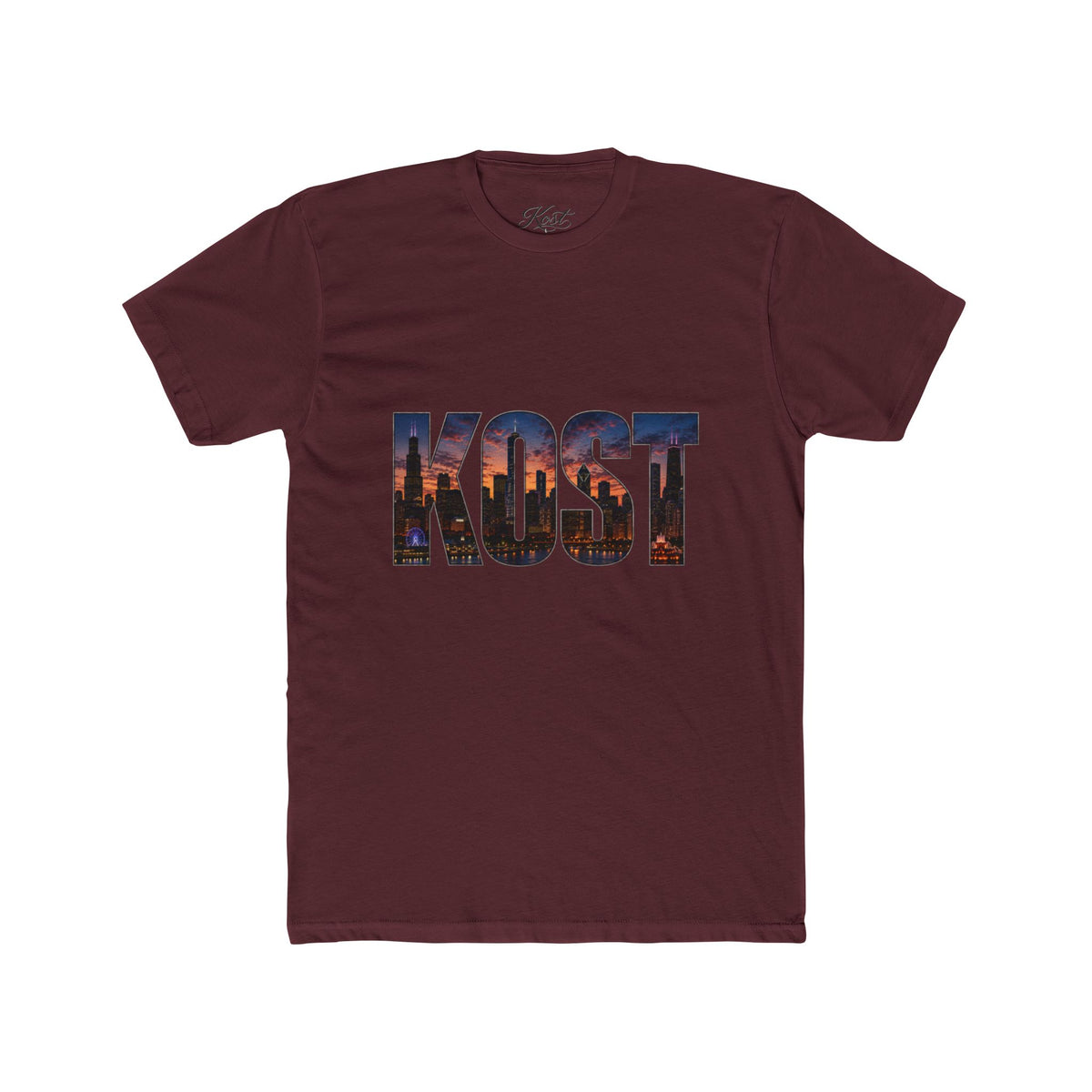 KOST City Skyline Tee — Urban Nightscape Graphic T-Shirt