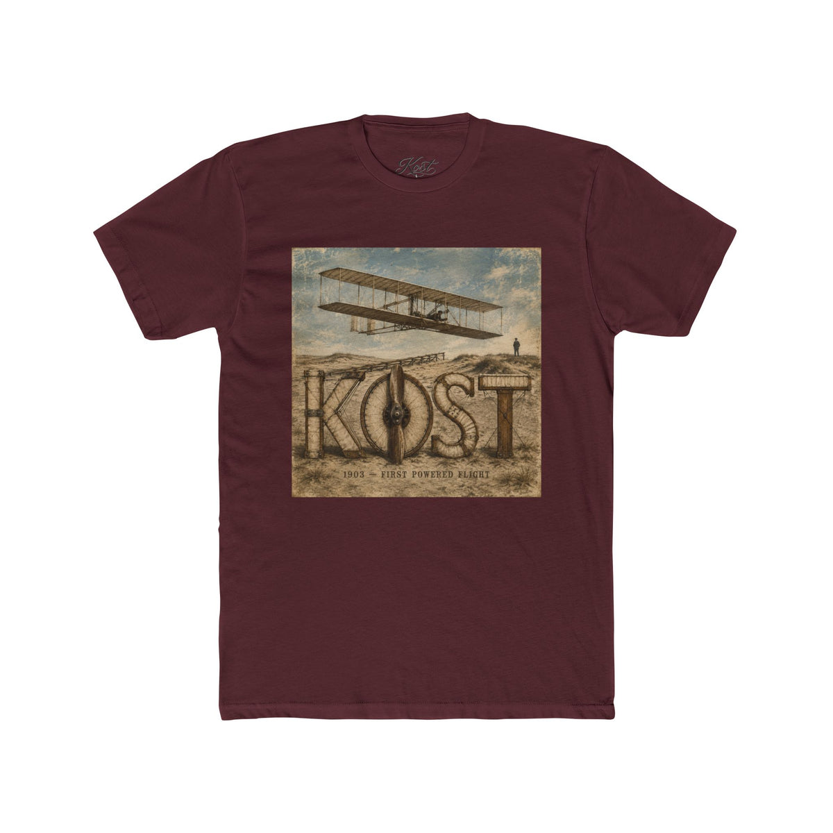Vintage Biplane 'KOST' Graphic Tee