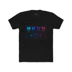 4B 6F 73 74 74 Binary Code Graphic T-Shirt