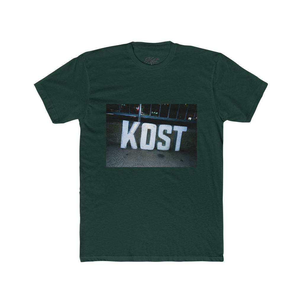 KOST Logo Graphic Tee — Vintage Street Sign Photo T-Shirt