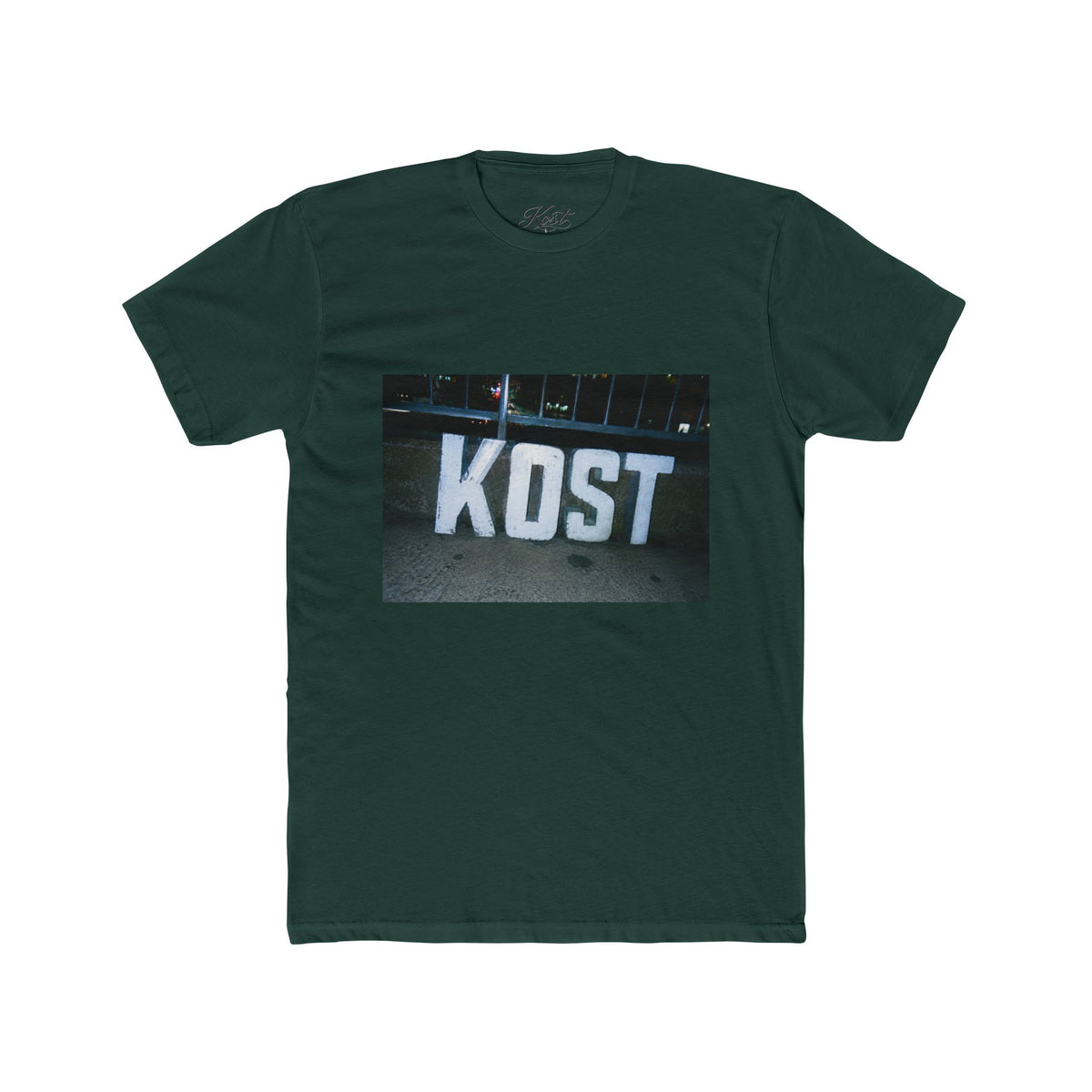 KOST Logo Graphic Tee — Vintage Street Sign Photo T-Shirt