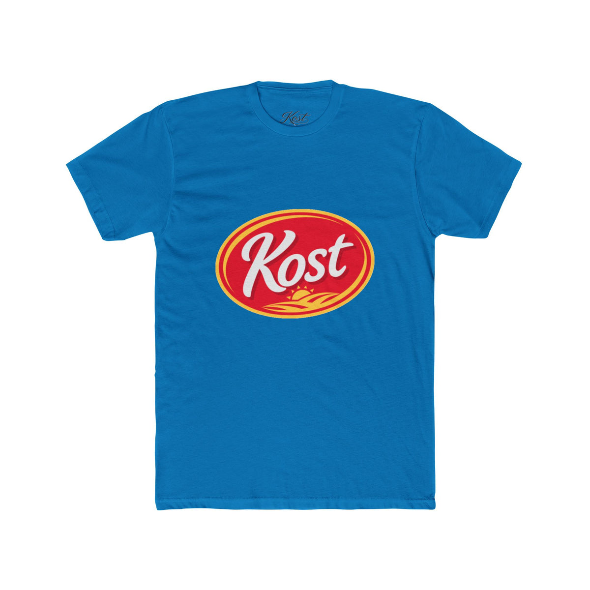 Kost Retro Logo T‑Shirt — Vintage Red Oval Graphic Tee