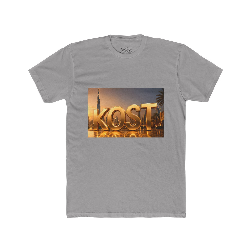 KOST Golden Cityscape Tee — Sunset Skyline Graphic T‑Shirt