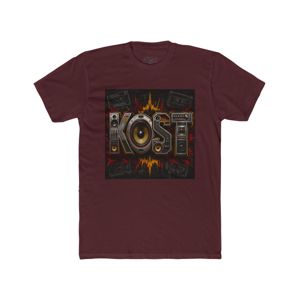 KOST DJ Speaker Tee — Vintage Boombox Music T‑Shirt