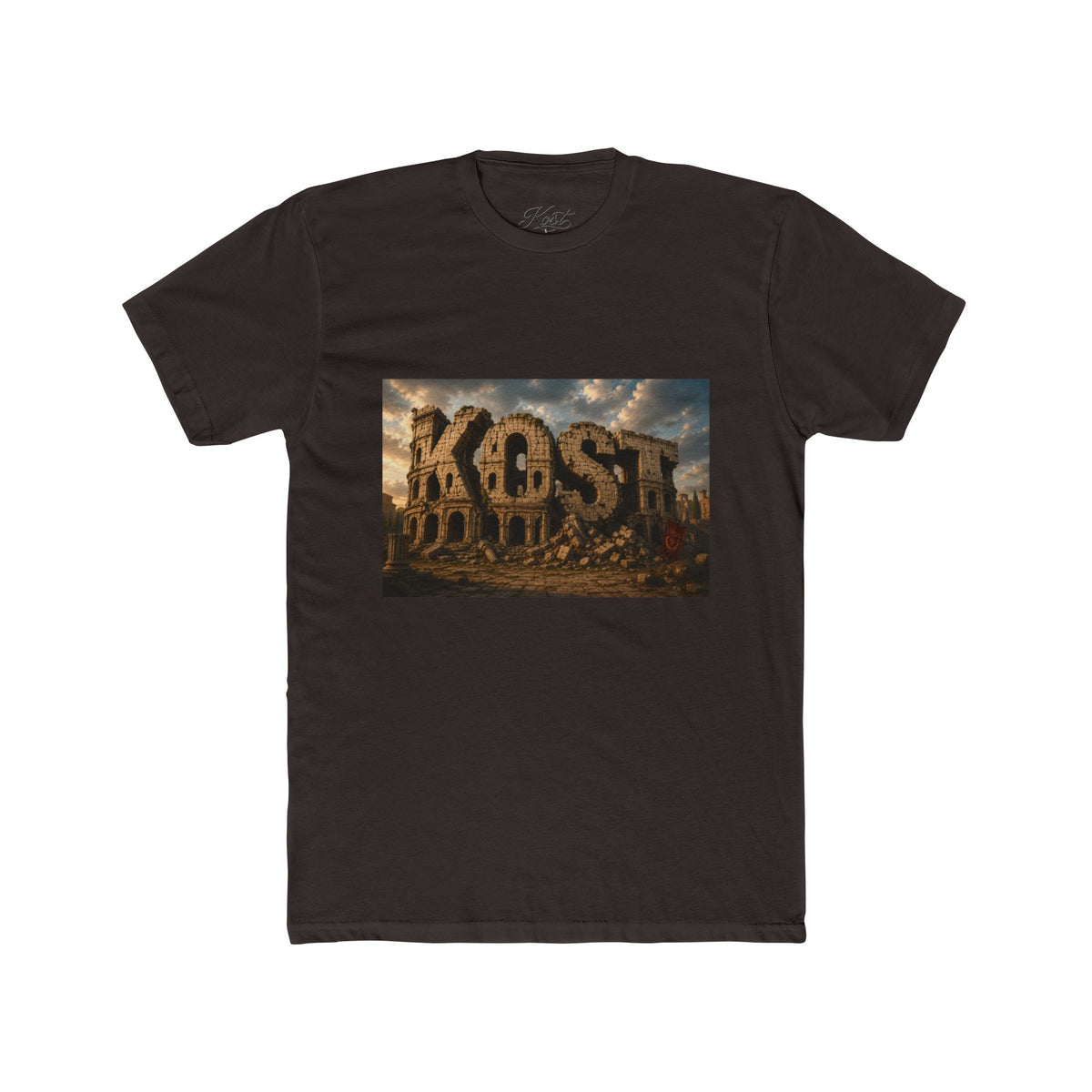 KOST Ruins Graphic Tee — Vintage Apocalyptic Urban Art T-Shirt