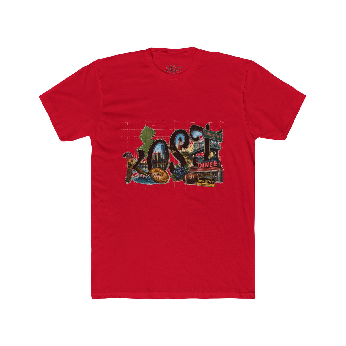 KOSO Retro Diner Graphic Tee – Vintage Roadside Signage T-Shirt