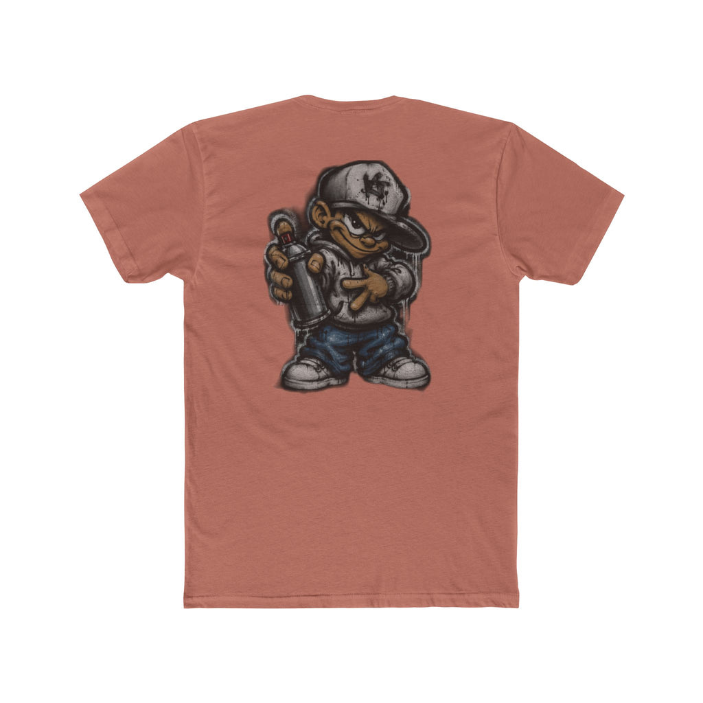 Crew Tee — KOST Graffiti Logo & Urban Character Streetwear