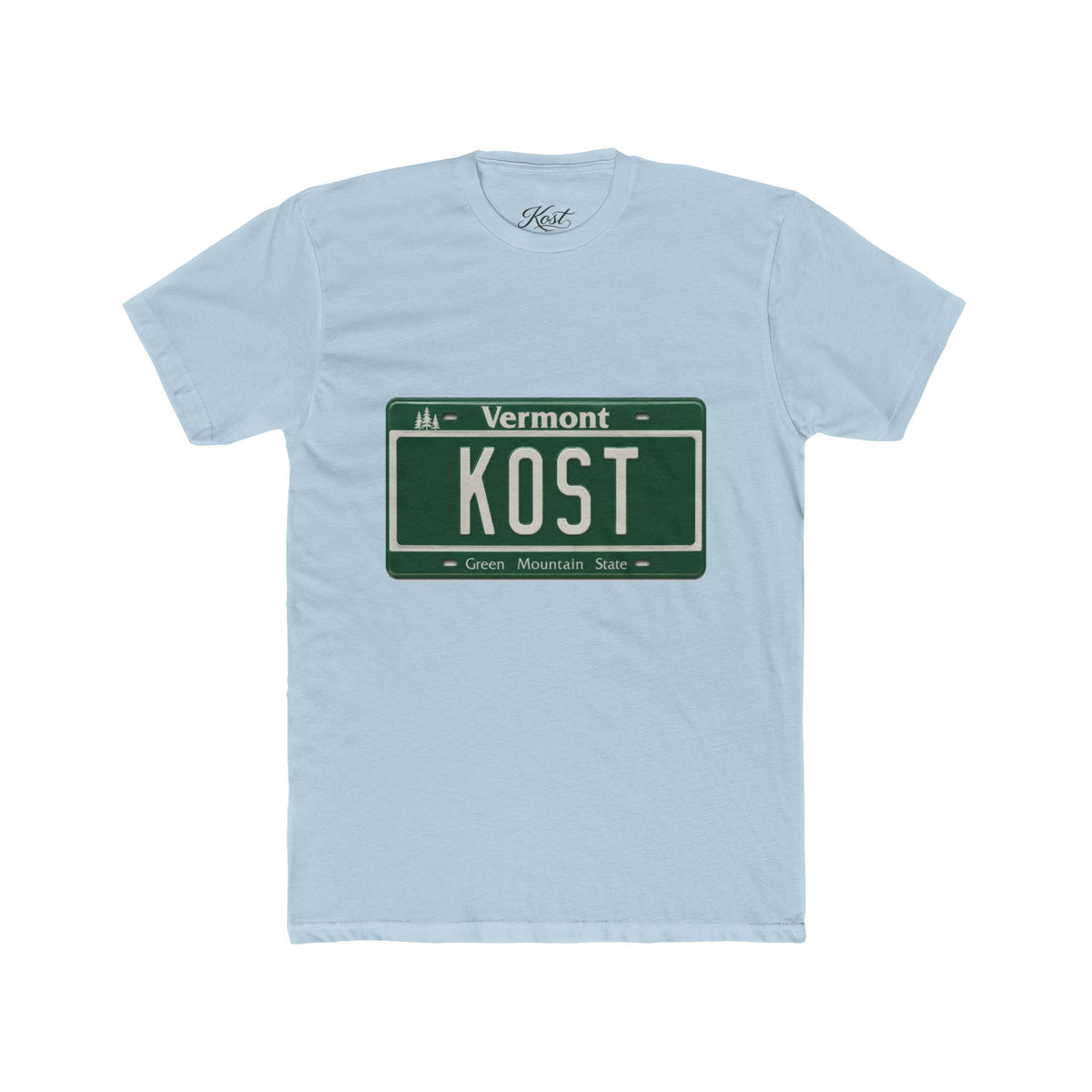 Vermont License Plate 'KOST' T-Shirt