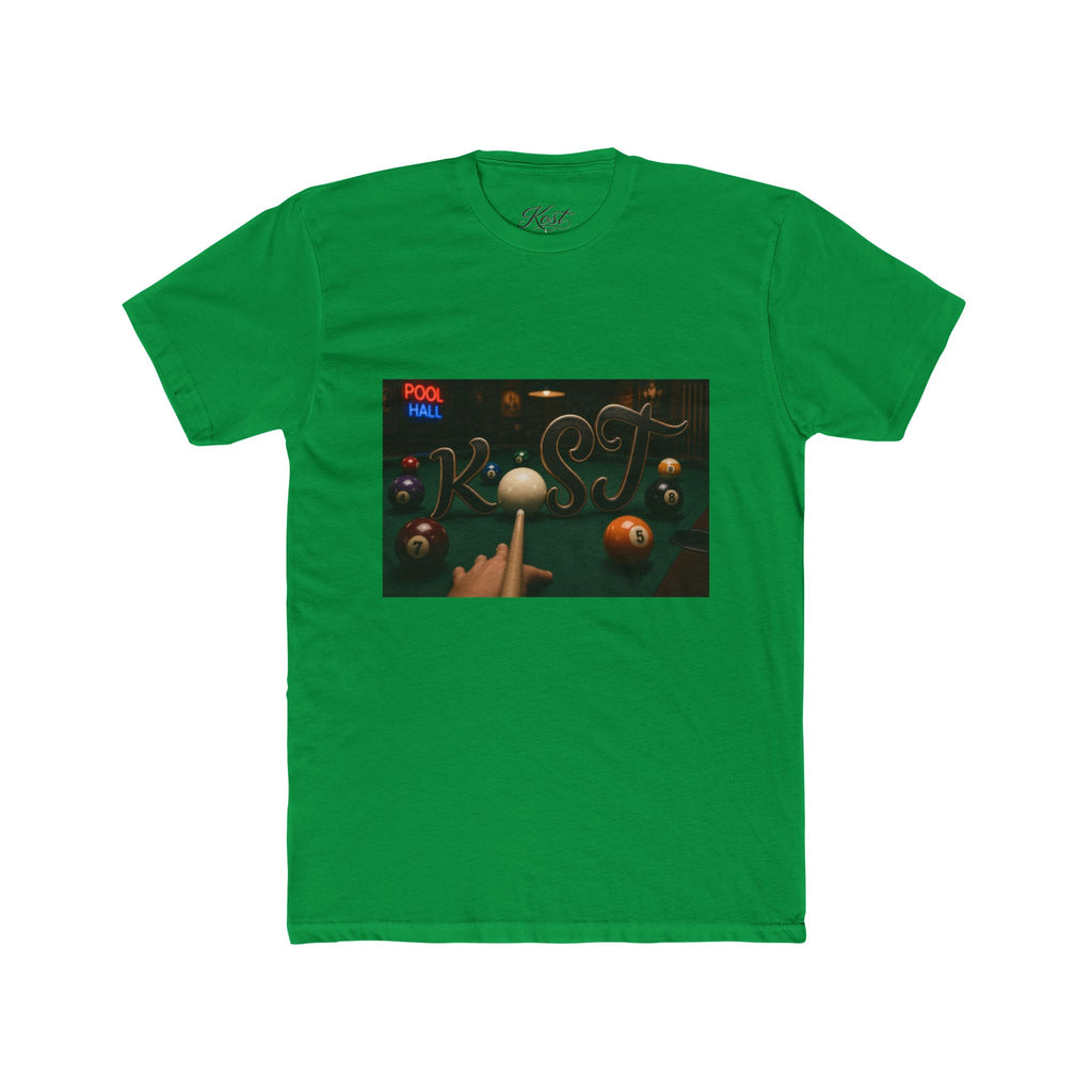 Pool Hall Vibes Tee — Retro Billiards Graphic T-Shirt